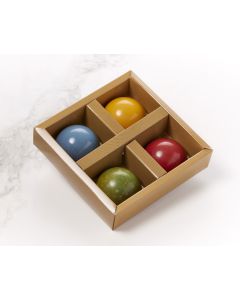 Flødeboller - 4 stk æske (Økologisk)  Æ2