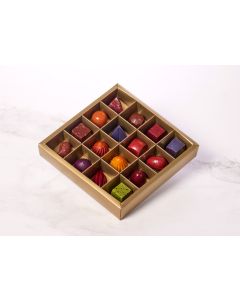 Fyldte Chokolader - 16 stk æske (Økologisk) Æ1 