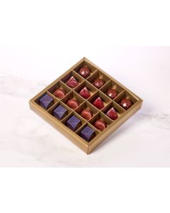 Fyldte Chokolader - 16 stk æske (Økologisk) Æ3 