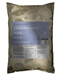 Esmeraldas Milk 42% (EU organic) - 2000g