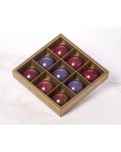 Flødeboller - 9 stk æske (Økologisk) Æ2 