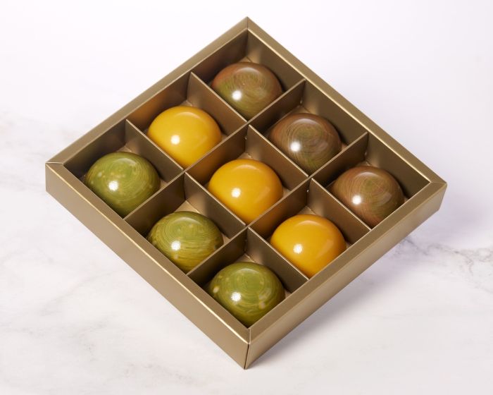 Flødeboller - 9 stk æske (Økologisk) Æ3 