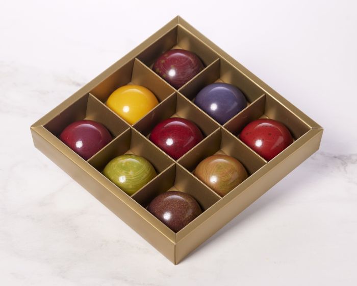 Flødeboller - 9 stk æske (Økologisk) Æ1