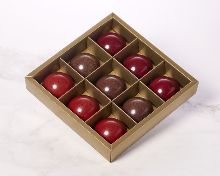 Flødeboller- 9 stk æske (Økologisk) Æ4 